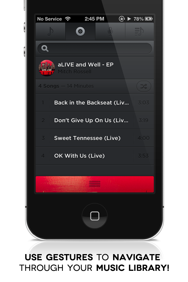 Toones Music Player
